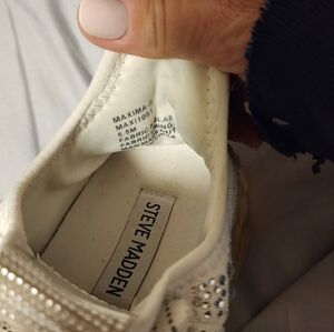 S Madden SM NY90 Rhinestone sneakers